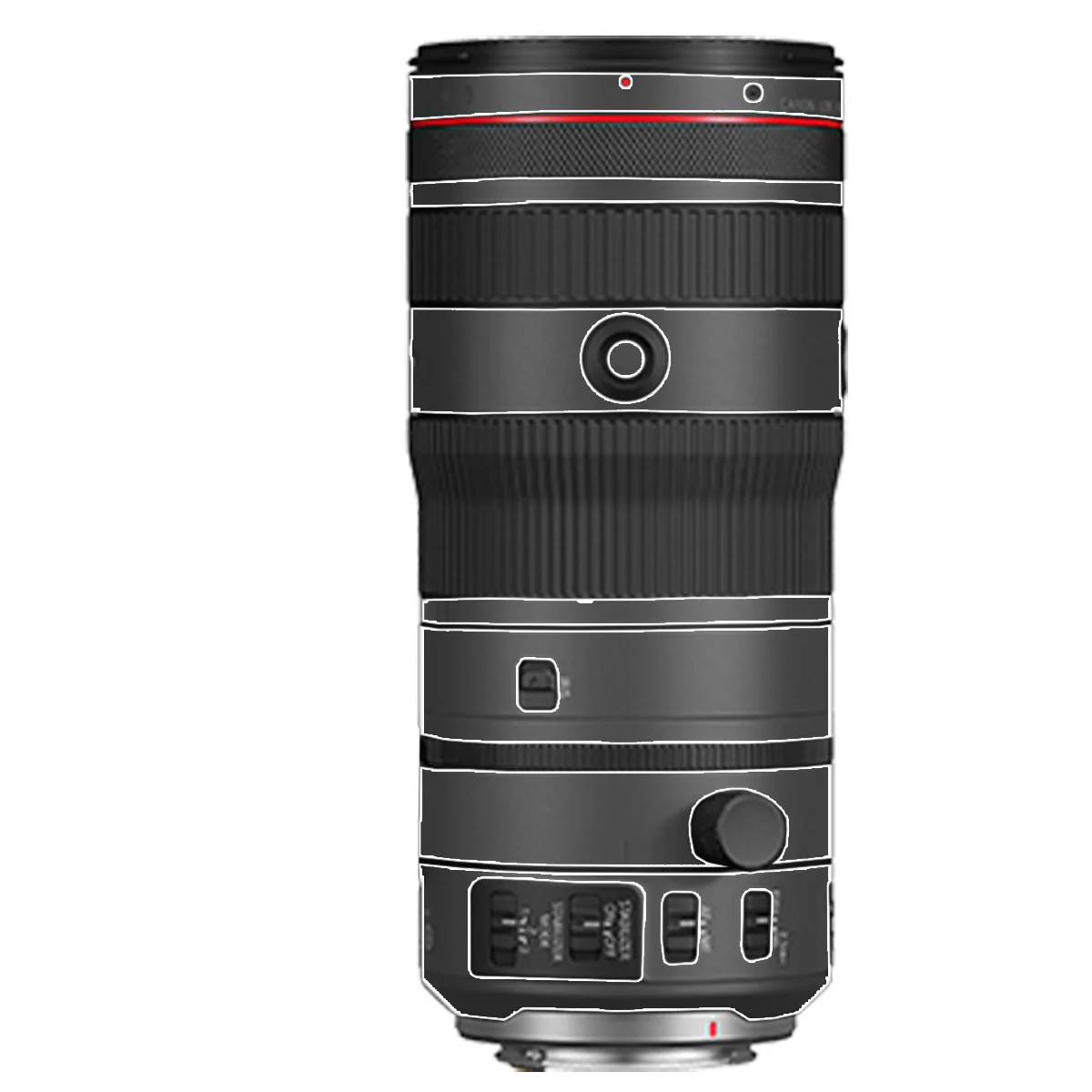 Camera And Lens Skins for Advertisement